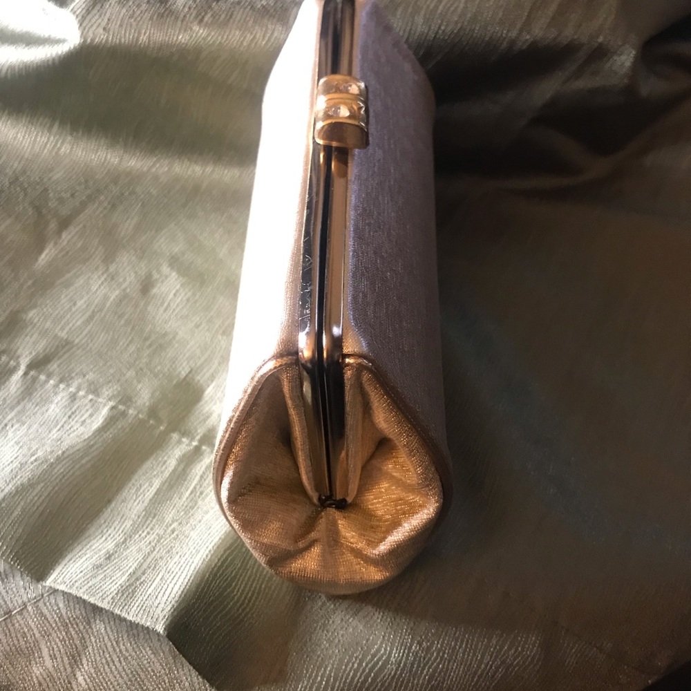 Gold shimmer purse